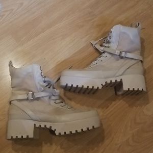 Combat inspired boots
